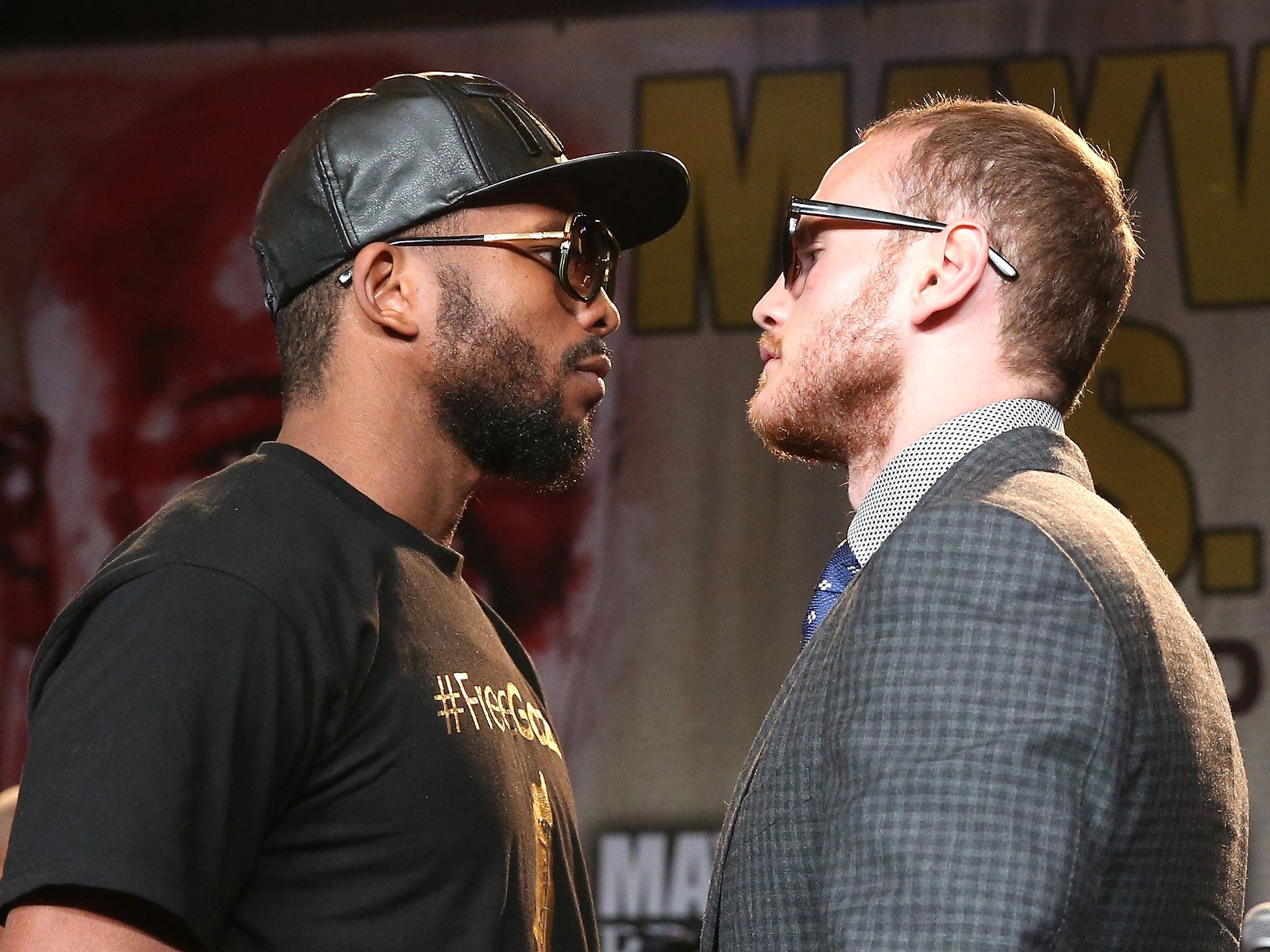 Badou Jack faces off with George Groves