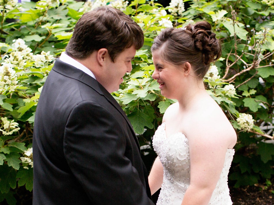 Jillian married her husband Ryan on 27 June 2015 (Paul Daugherty)