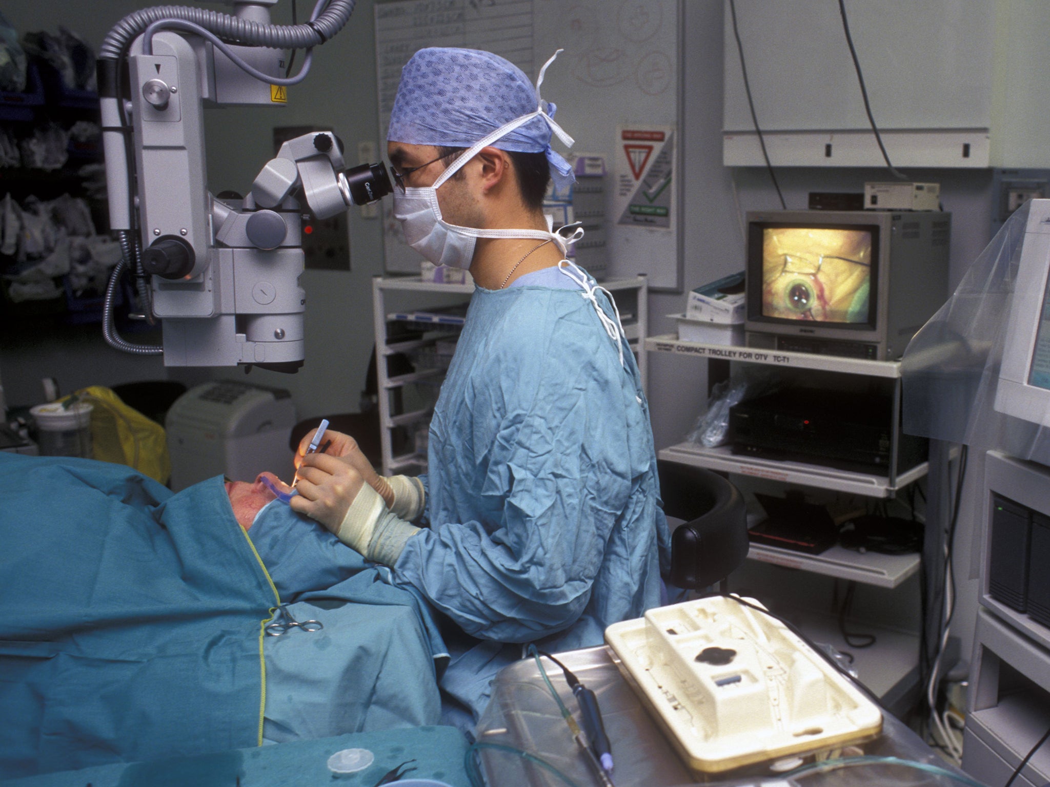 Cataract surgery is one of the treatments that could be on offer if the contracts are won