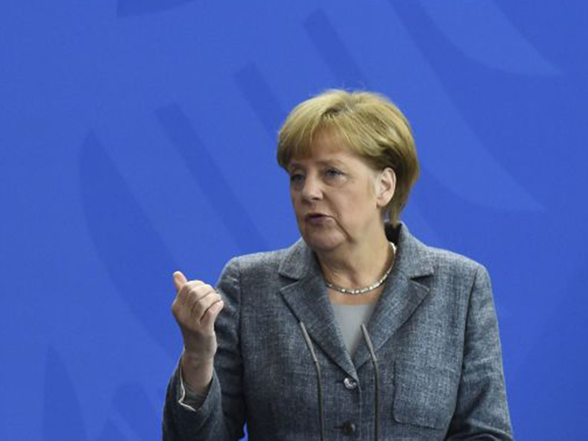 Chancellor Angela Merkel yesterday called on Europe’s leaders to play their part in housing refugees