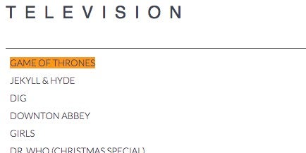 Screengrab from his agency profile