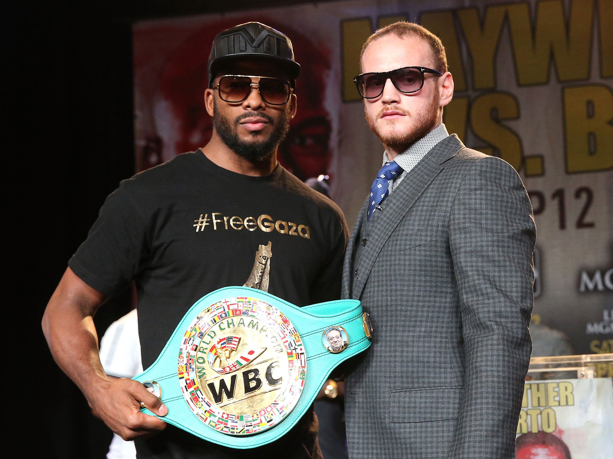 Badou Jack alongside George Groves