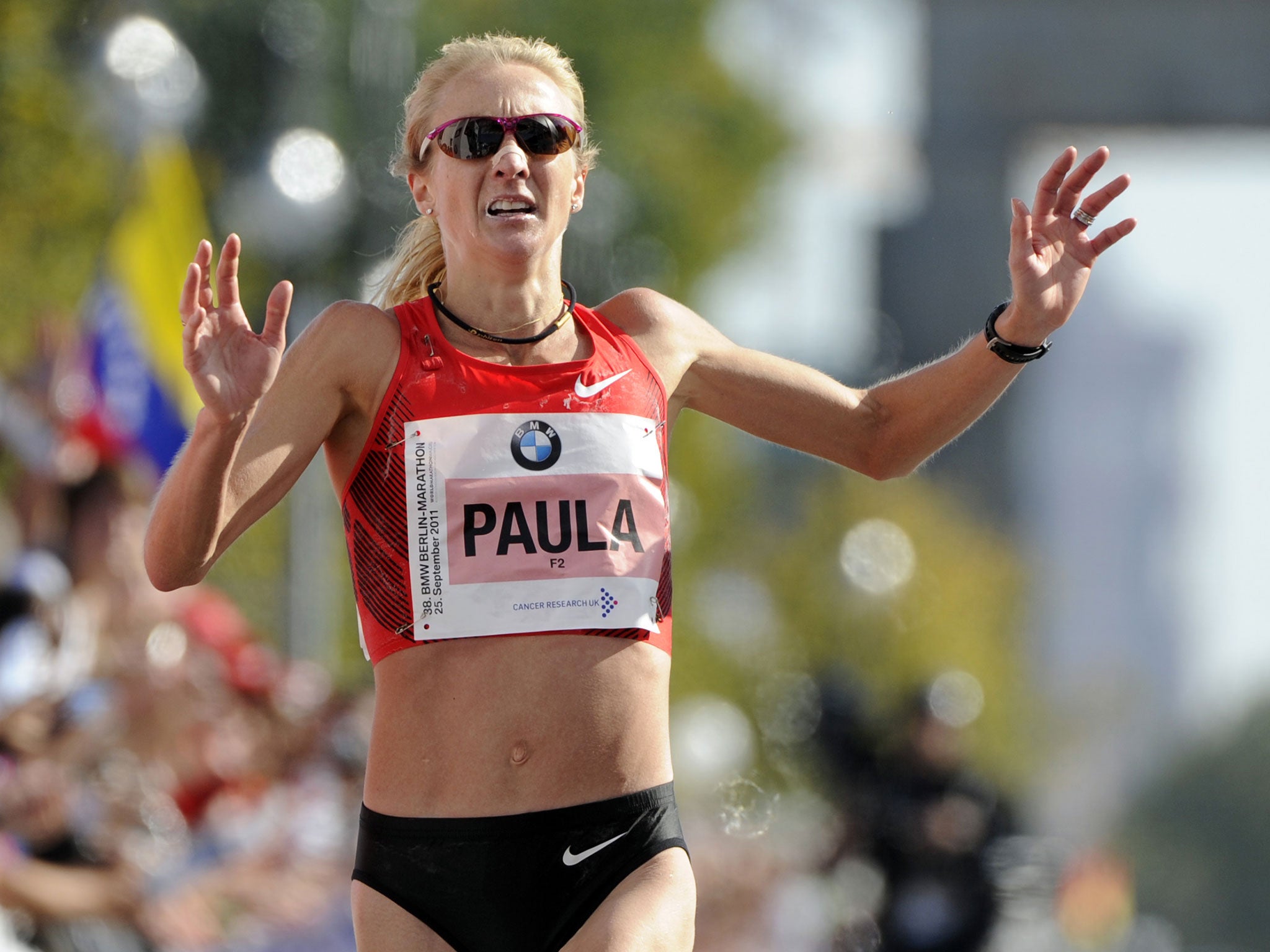 Paula Radcliffe has denied ever cheating during her career