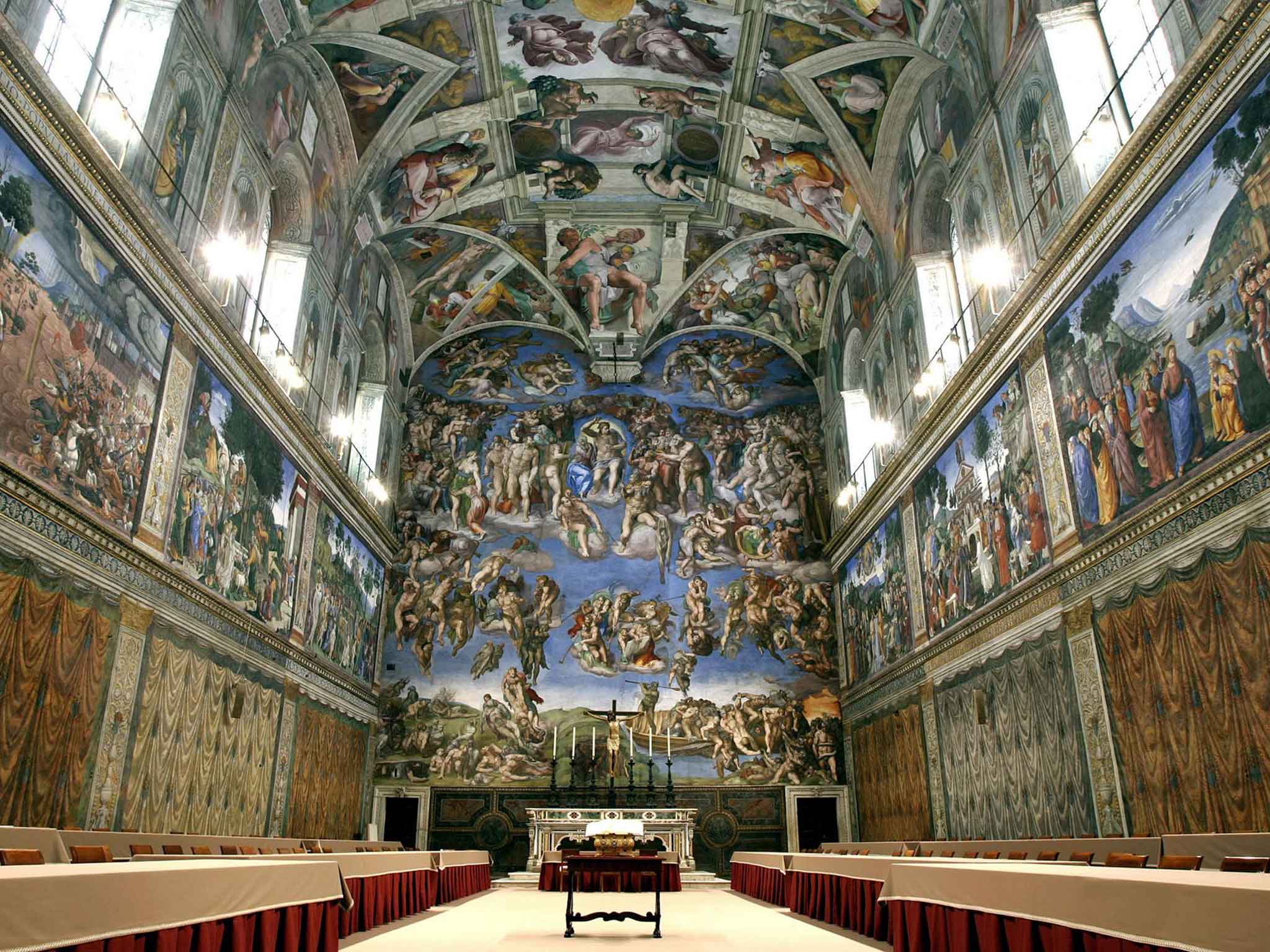 Not as special as expected: the Sistine Chapel