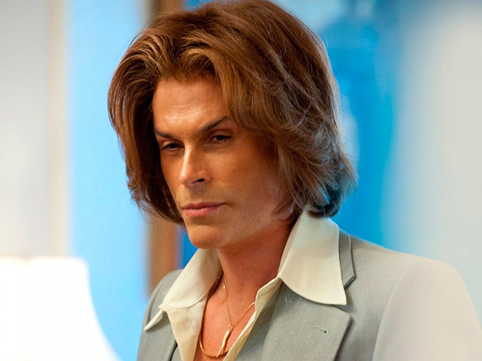 Lowe made a face contorting cameo in Behind the Candelabra