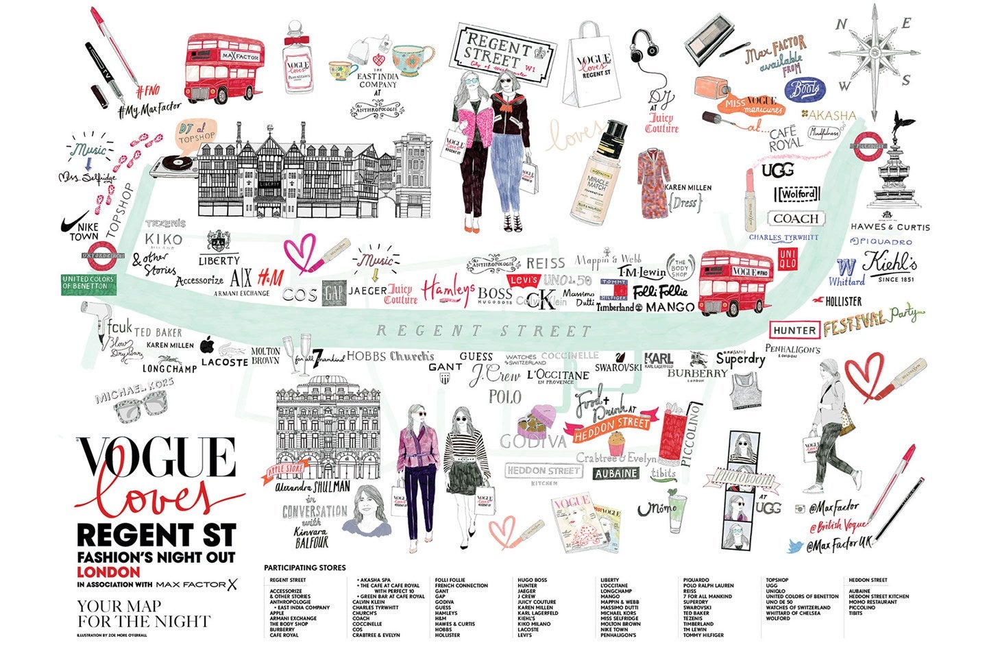 Find your way around with this FNO Map