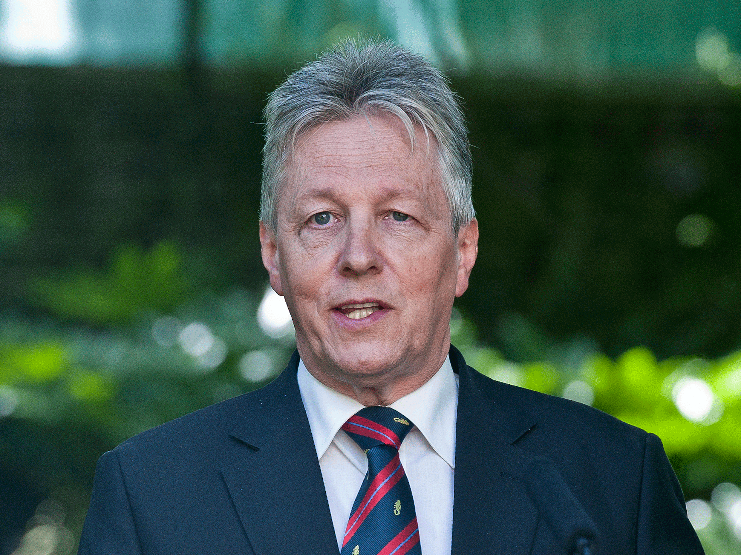 Northern Ireland First Minister Peter Robinson has quit the devolved government