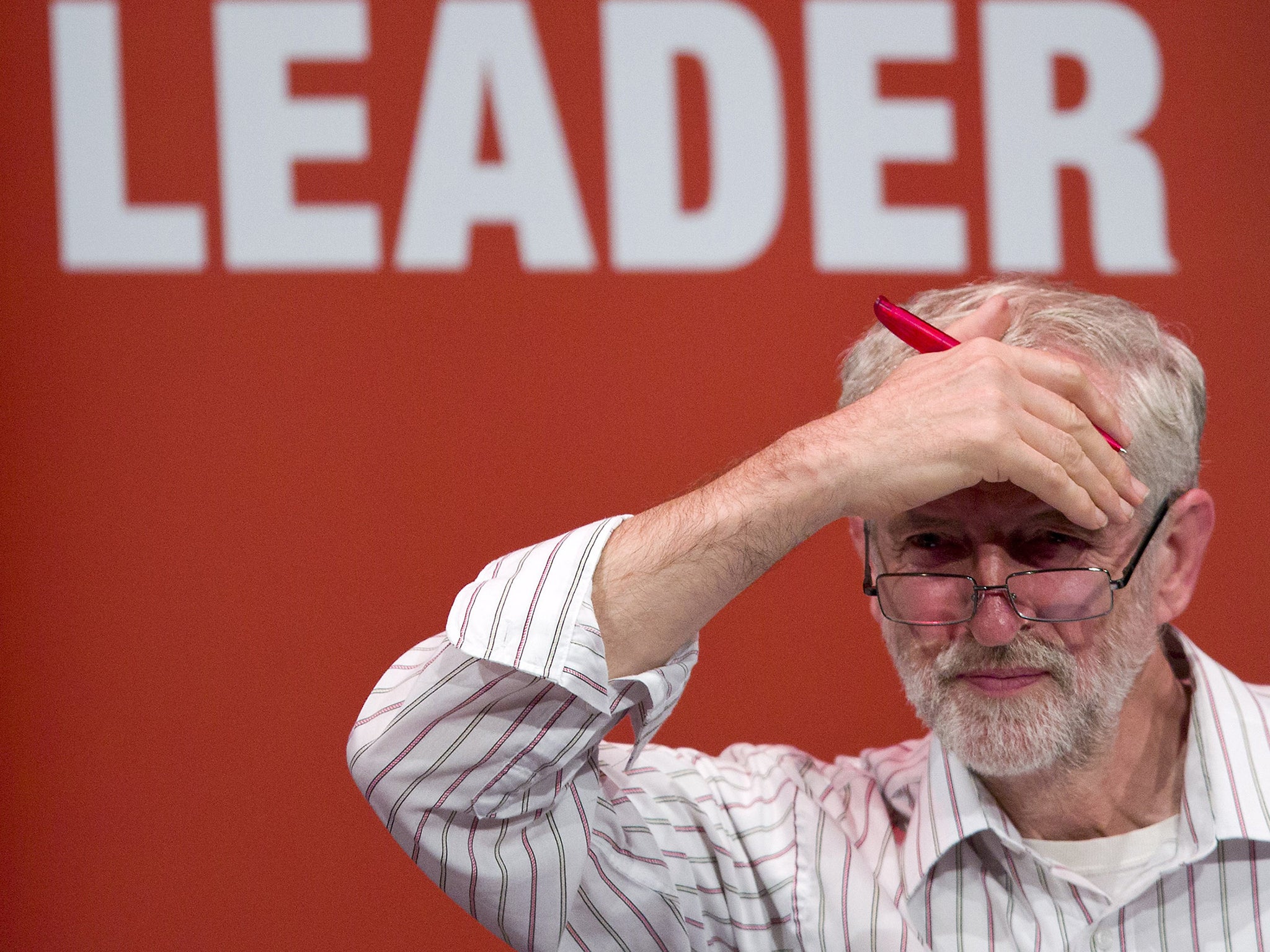 Labour leader Jeremy Corbyn