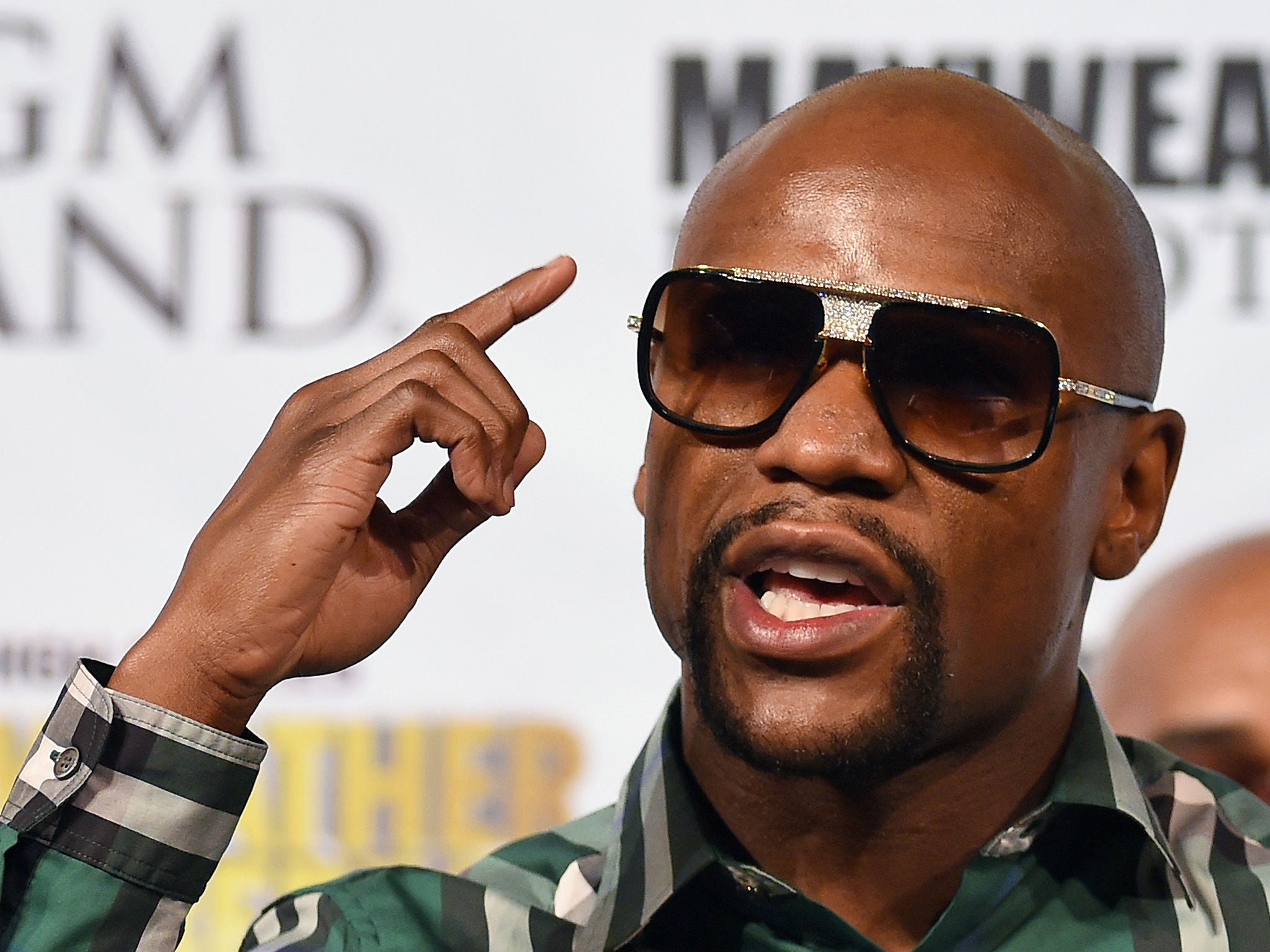 Floyd Mayweather retired undefeated