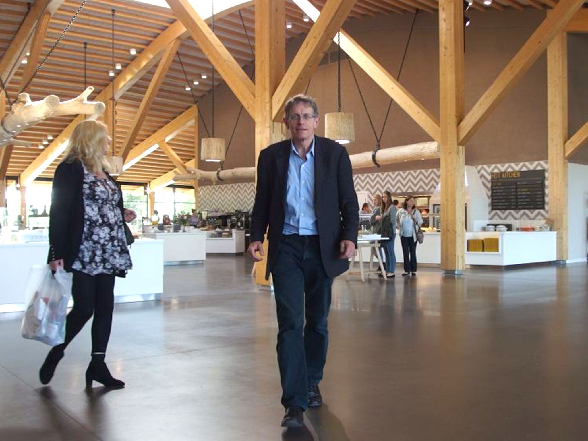 Vast cavern: Simon Calder explores Gloucester Services