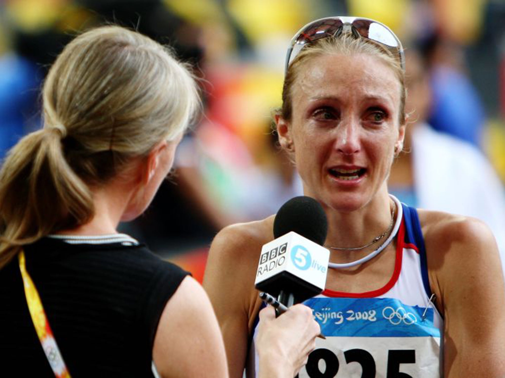 Olympic gold was one of the accolades that Radcliffe (pictured here at the 2008 Beijing Games) missed out on