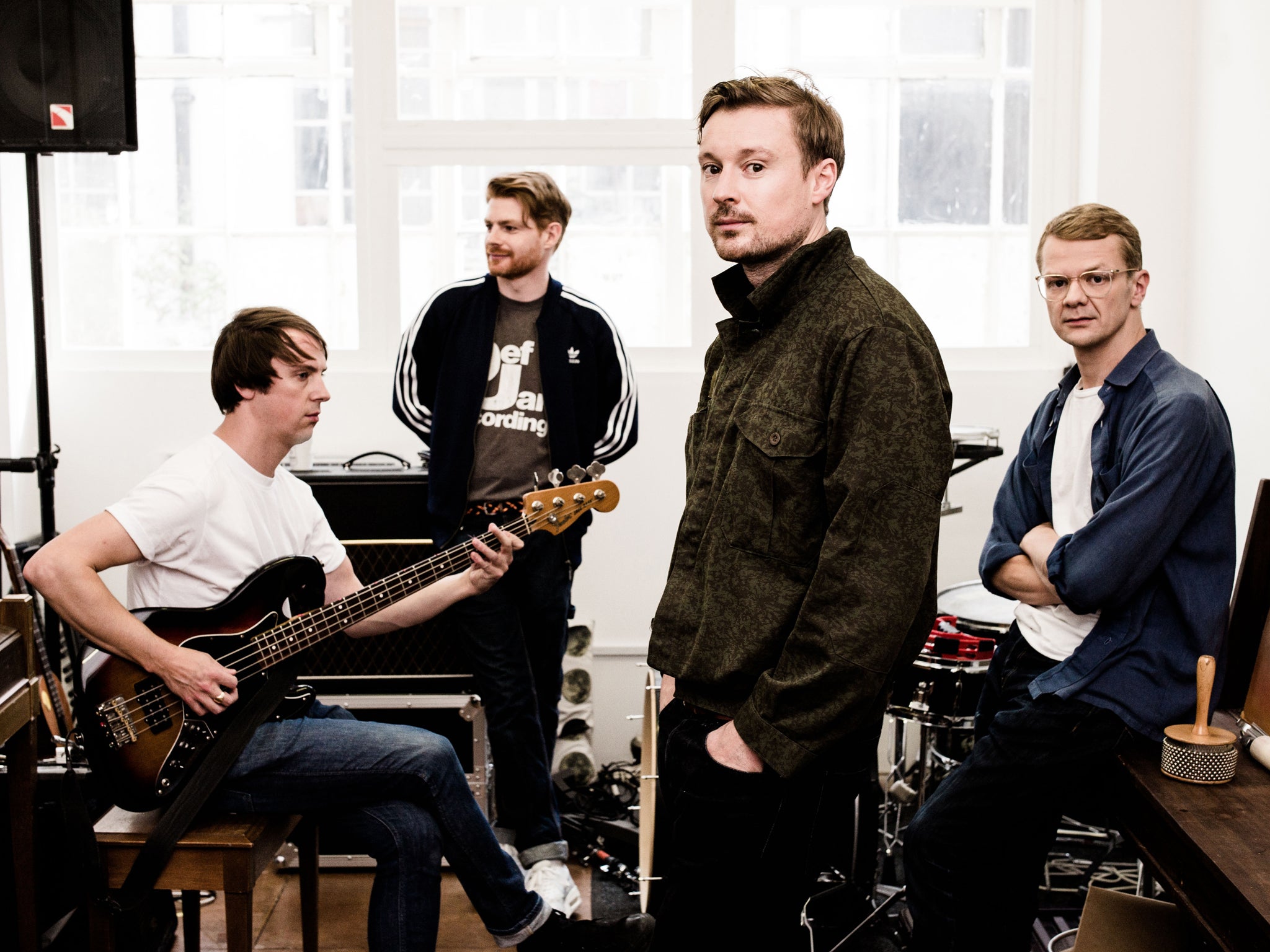 Django Django, British art rock band based in London, England