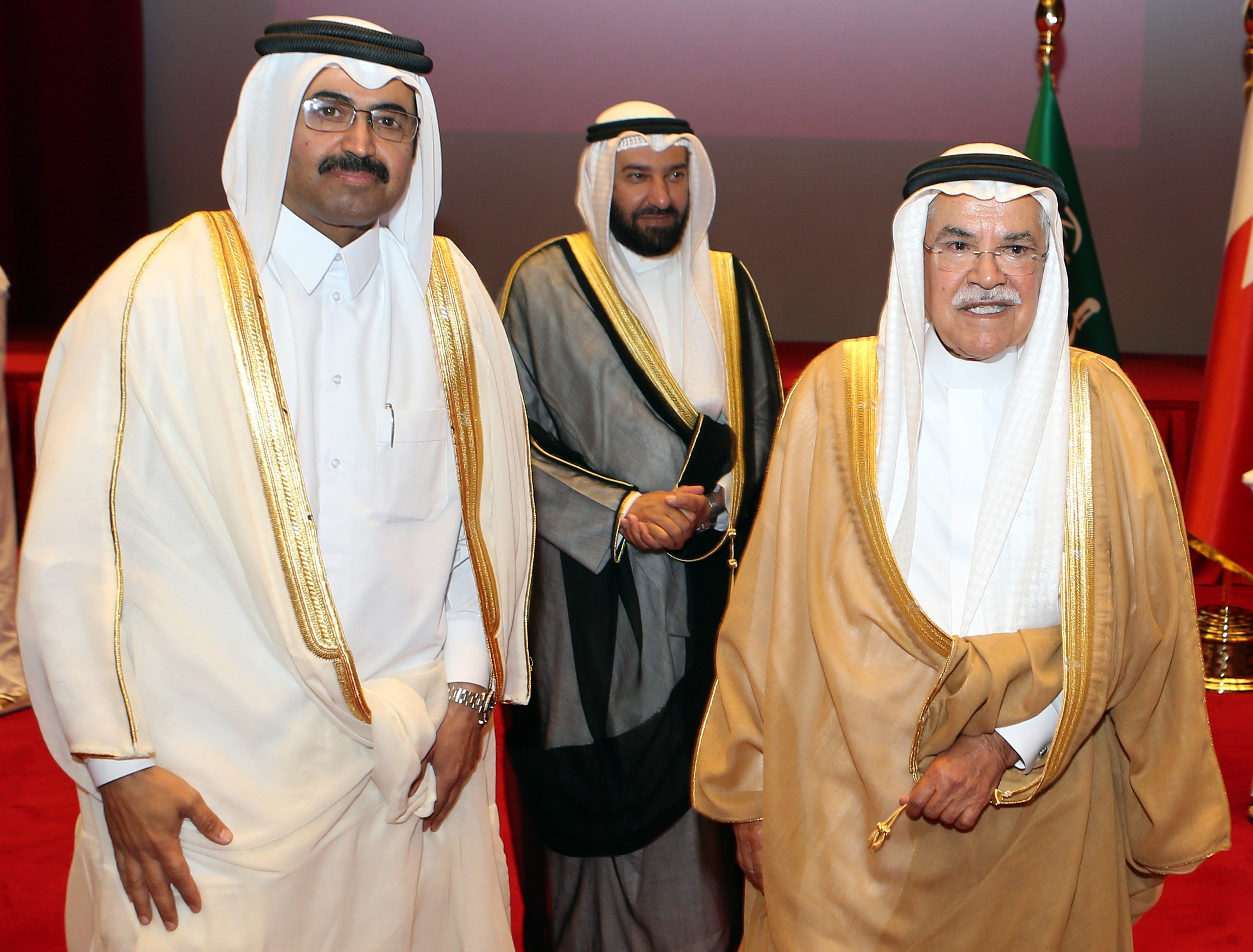 Saudi Arabia’s oil minister Ali al-Naimi (right) has kept production going despite the slump in prices