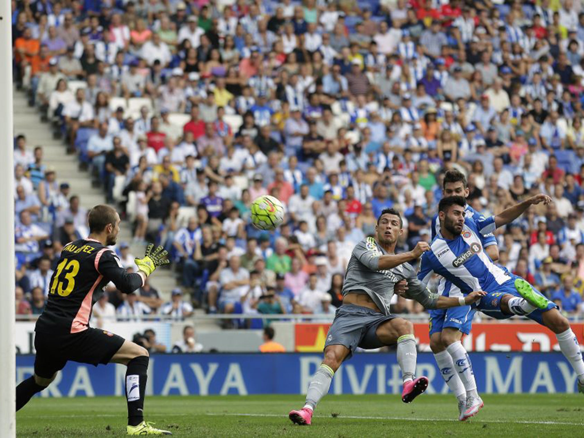 Ronaldo opened the scoring after just seven minutes