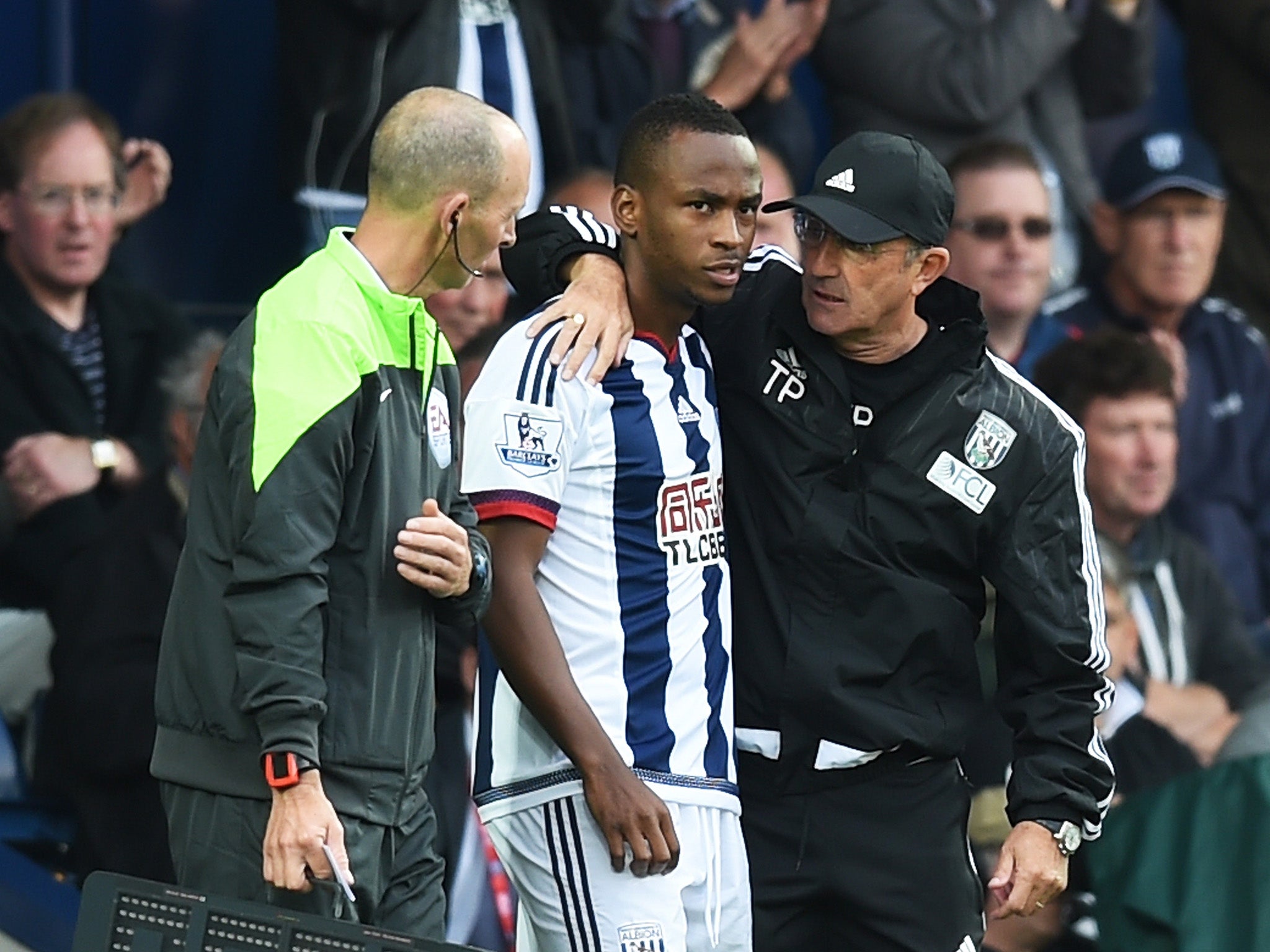 Saido Berahino returns to a mixed reception at the Hawthorns