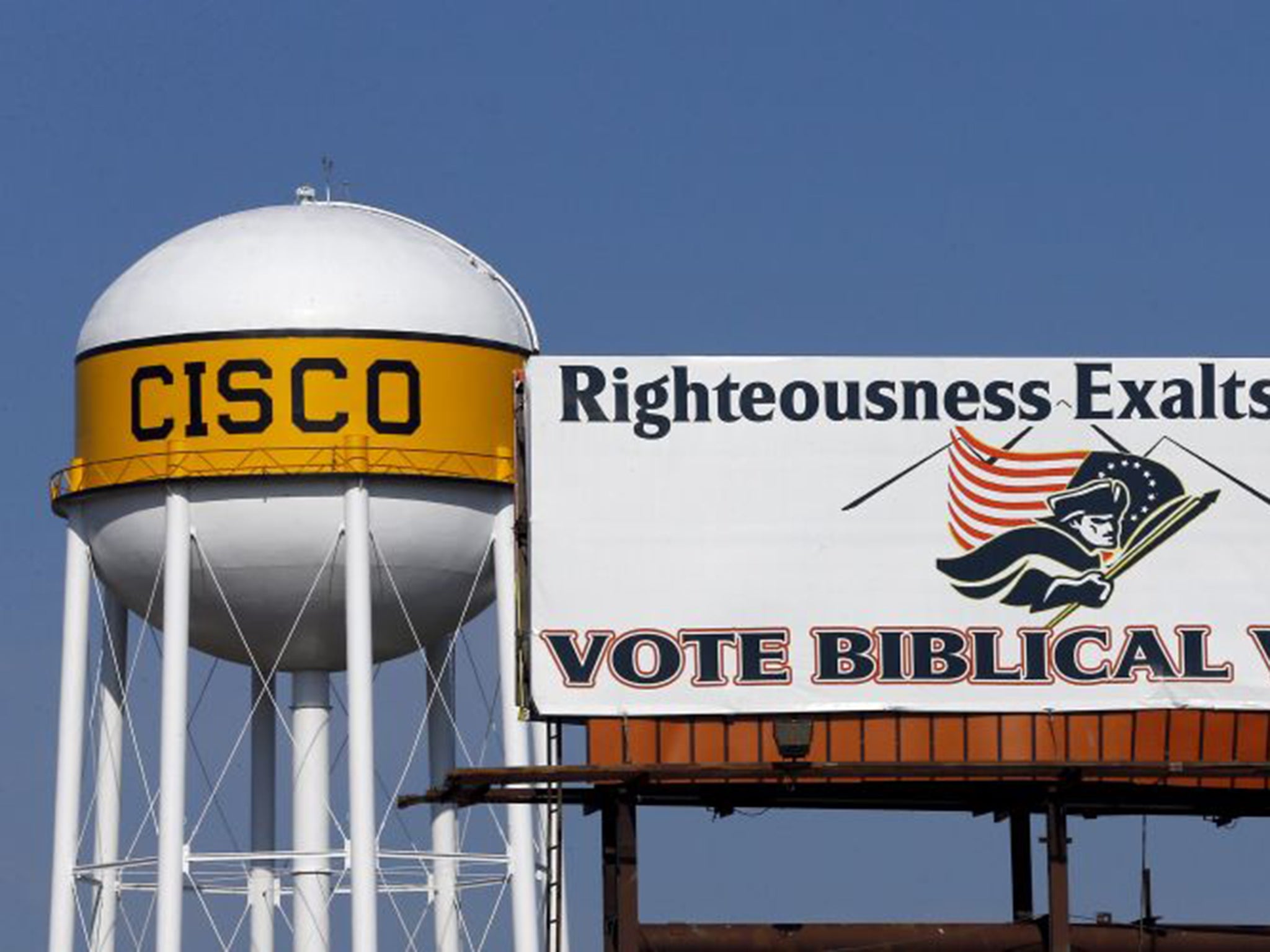 Cisco is a Texan town of 3,800, filled with empty shops and scruffy houses