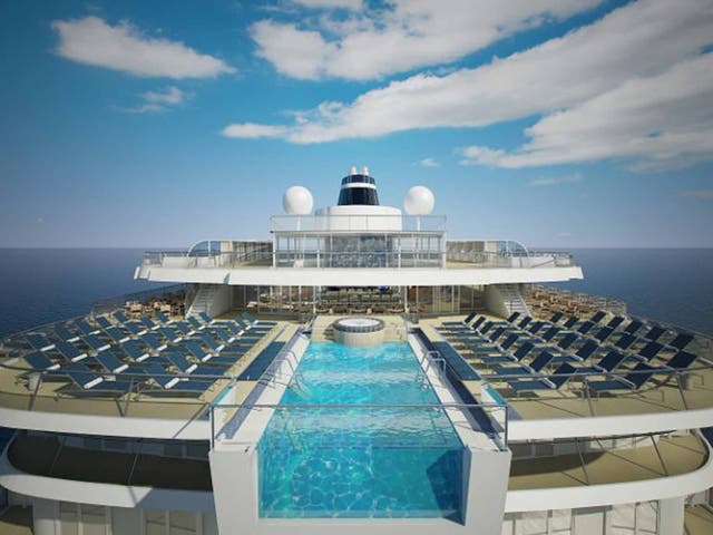 Ship shape: Viking Star will sail from Barcelona to Rome