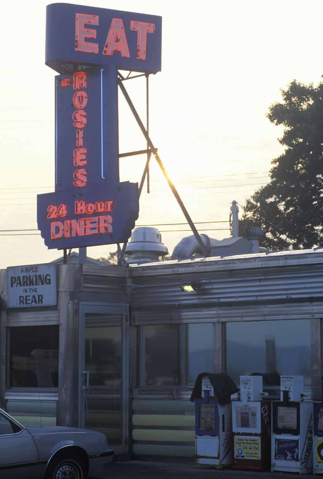 Worlds apart: America's infinite choice, diners where you could simply stop for a drink