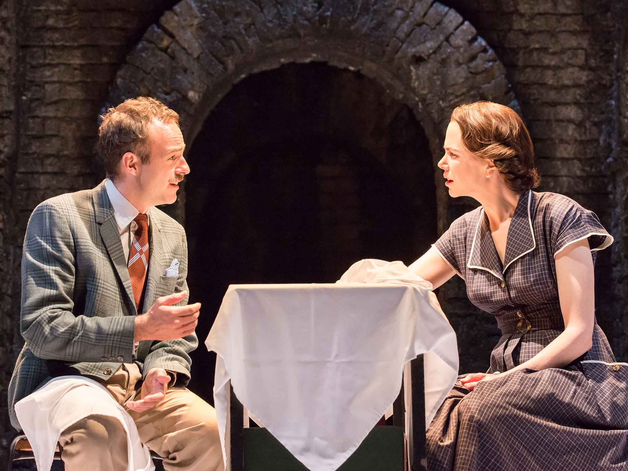 The format is indebted to Michael Frayn's Copenhagen