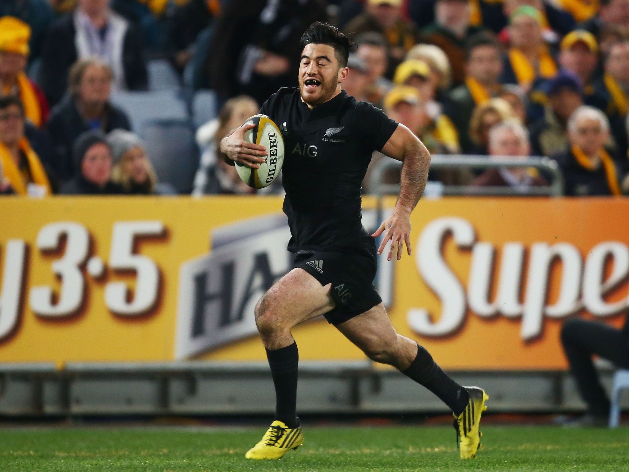 Nehe Milner-Skudder scored two tries on debut against Australia