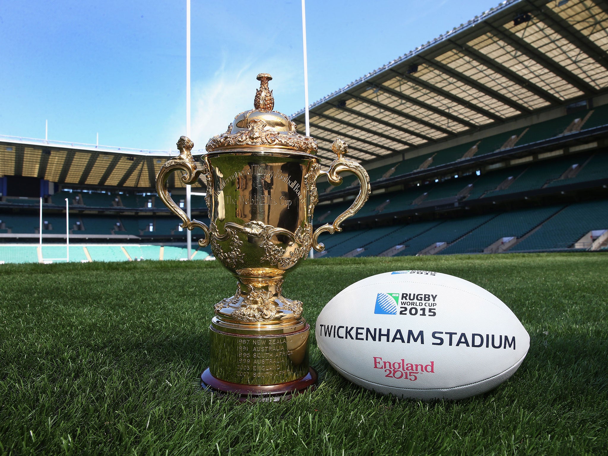 The 2015 Rugby World Cup begins this Friday at Twickenham