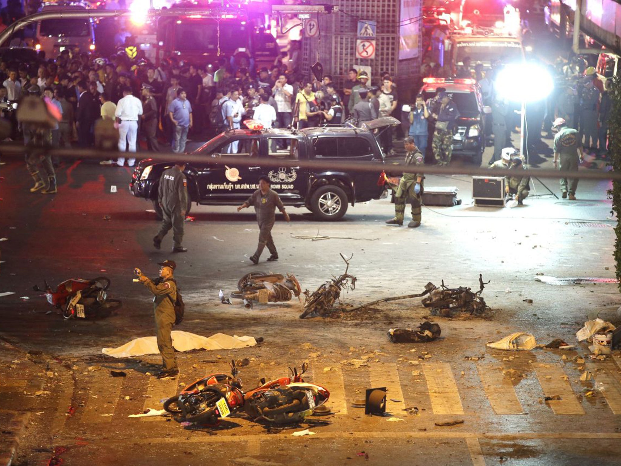 Last month's bombing of a shrine in Bangkok killed 20 people