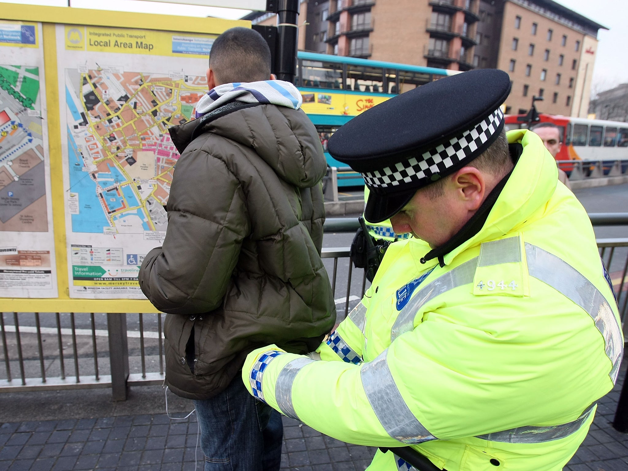 The government is extending stop and search powers