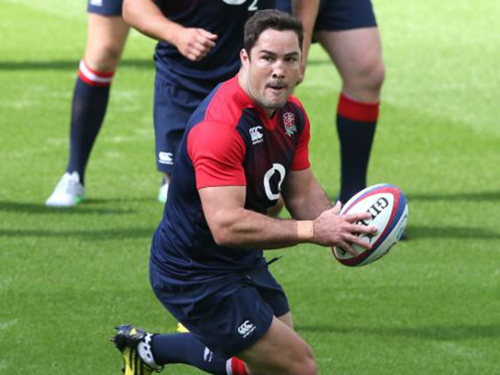 Centre Brad Barritt will organise England’s defence