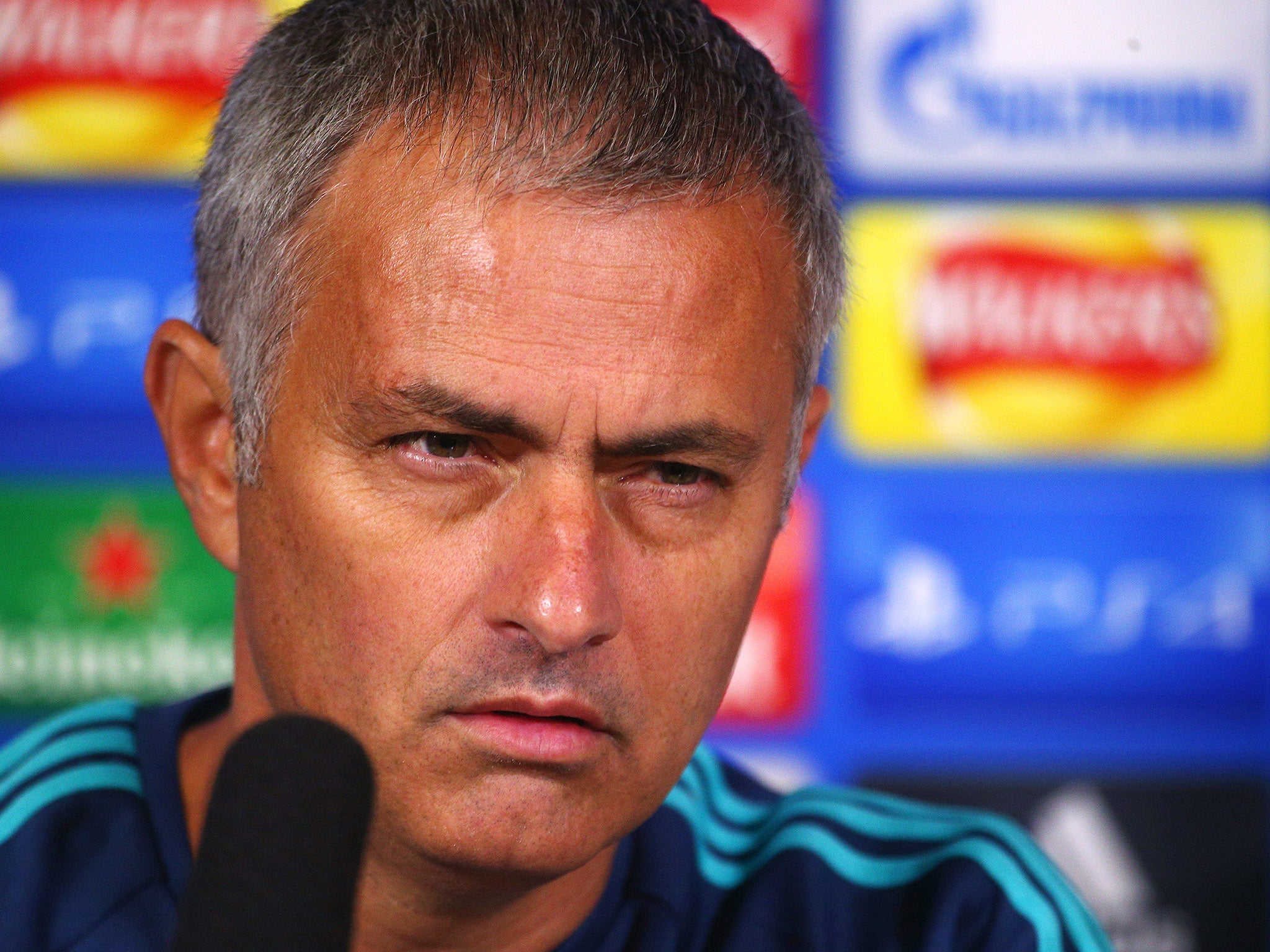 Jose Mourinho at Tuesday's press conference
