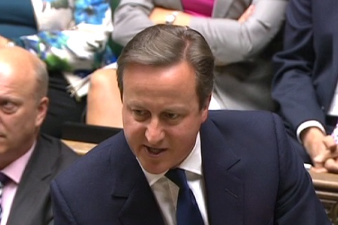 David Cameron faced Jeremy Corbyn head-to-head for the first time