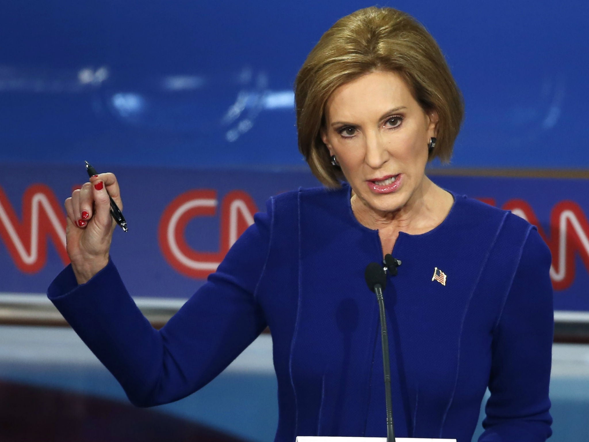 Carly Fiorina shone in the second debate