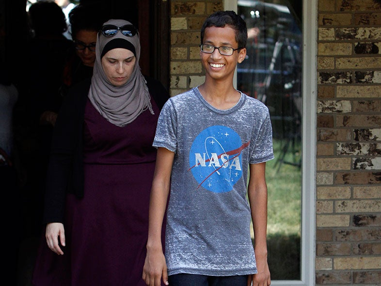 Ahmed Mohamed has been invited to go on a tour of MIT