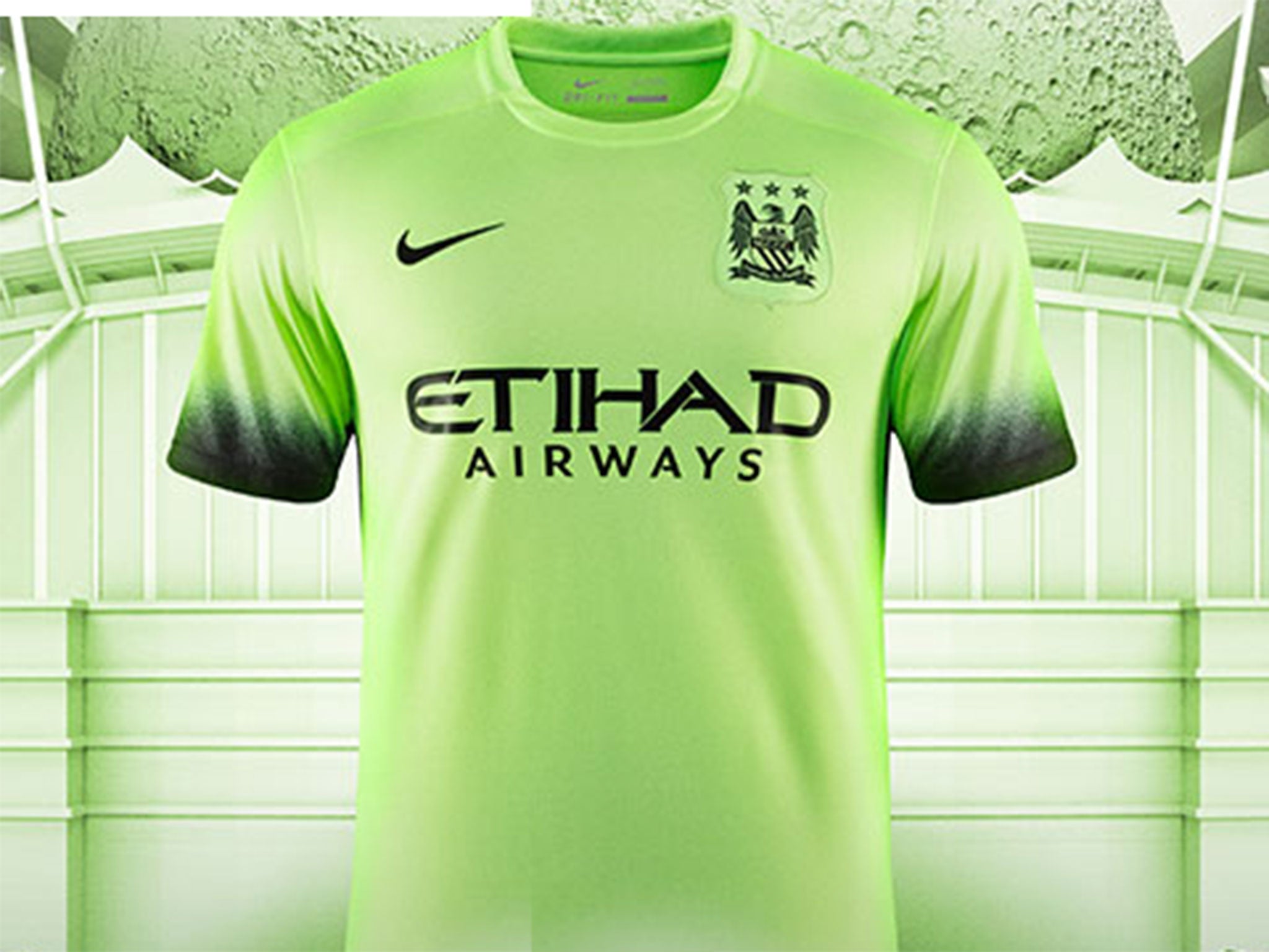 Manchester City's new third kit