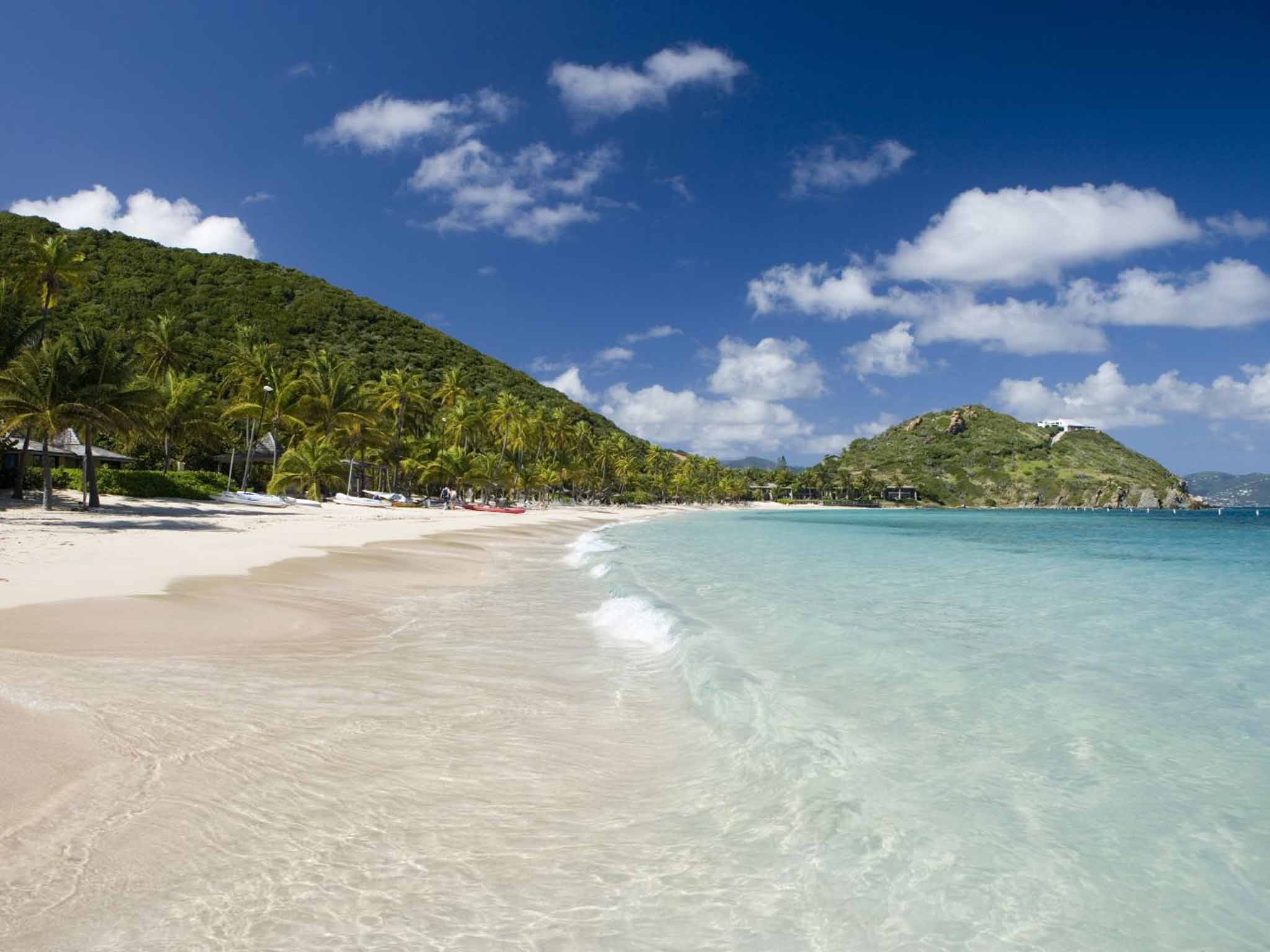 Deadman's beach on Peter Island