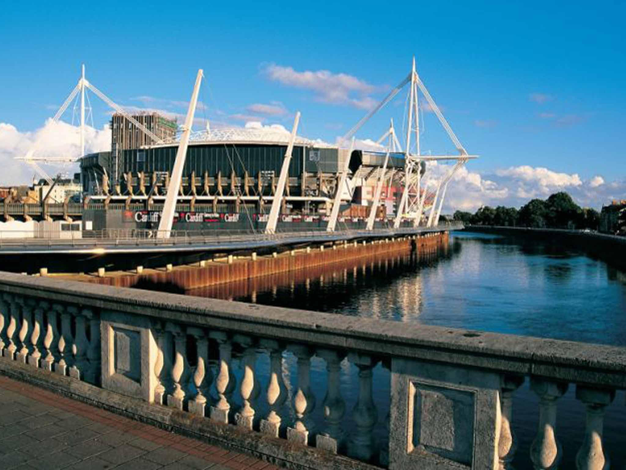 Millennium Stadium is hosting Rugby World Cup matches