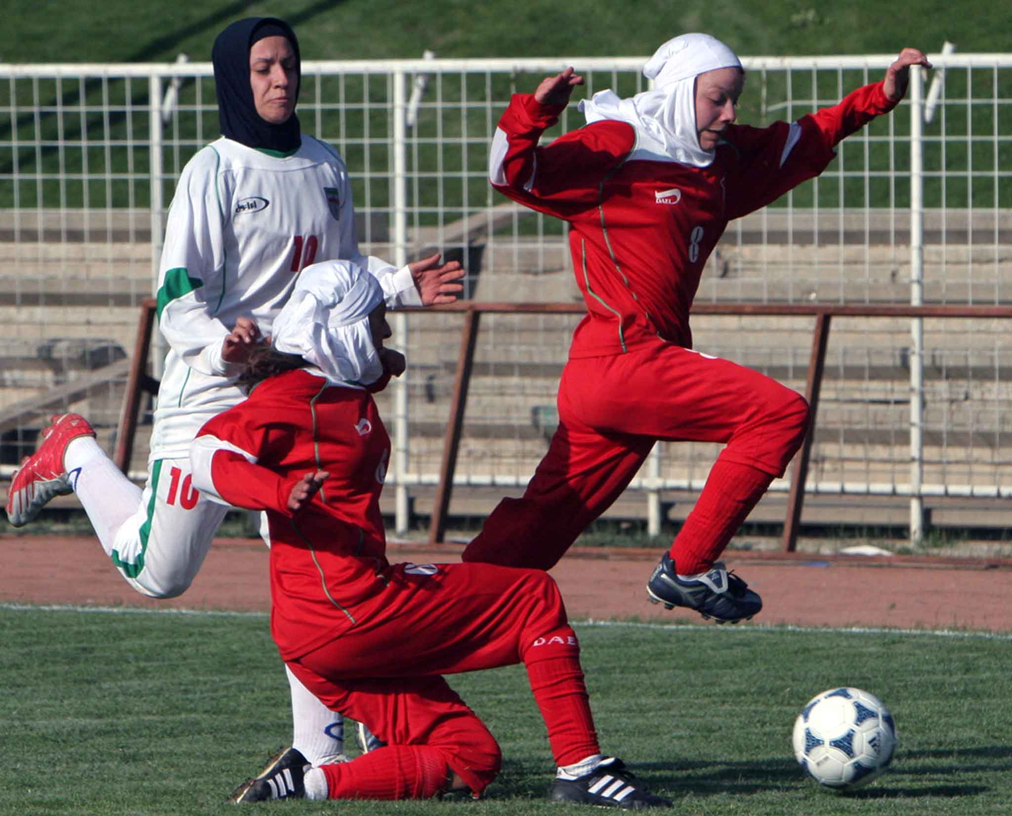 Ardulan (left, wearing white) has expressed dismay over her husband’s decision