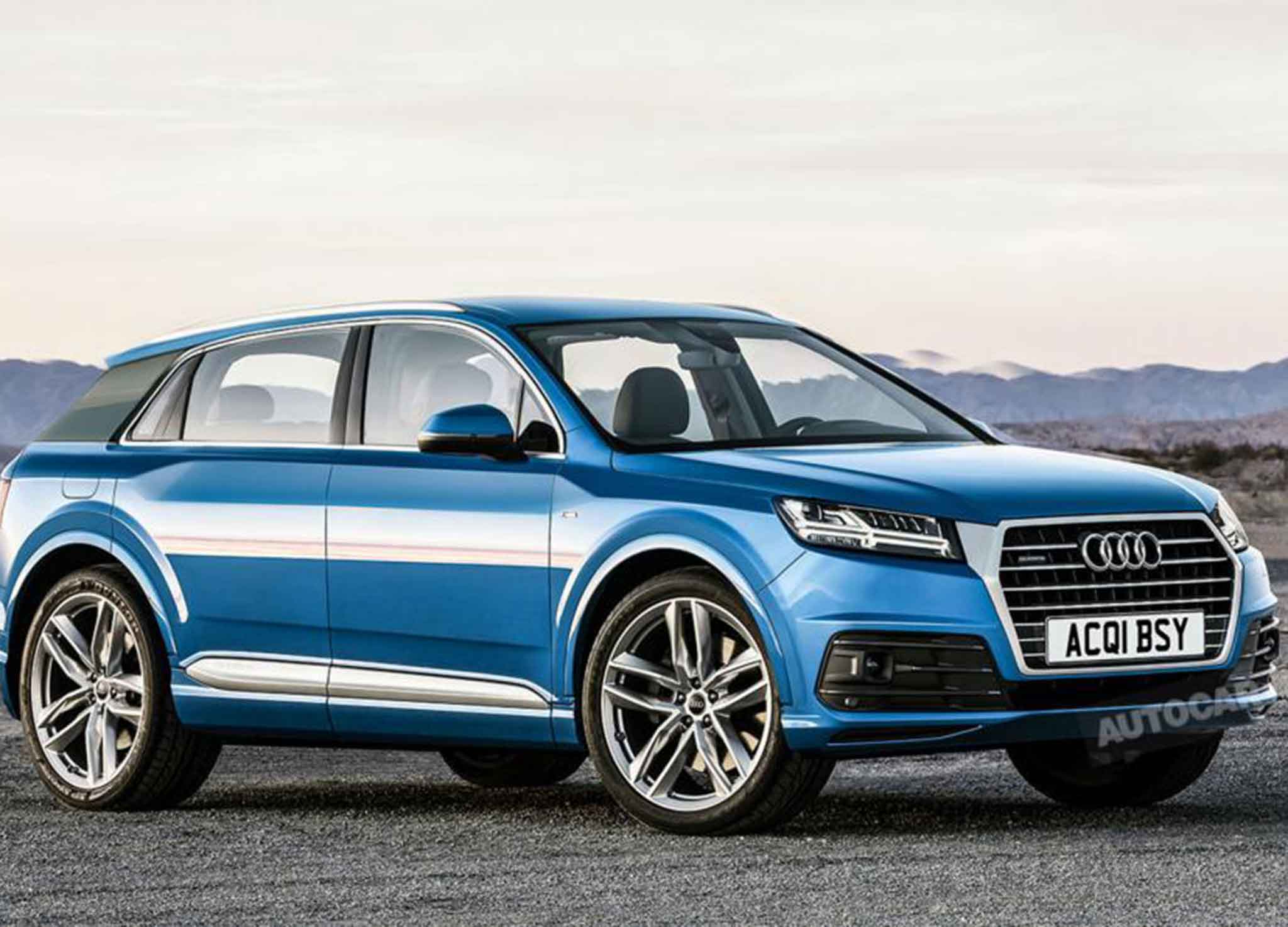 The Q1 will be based on the platform that currently underpins the three-door Audi A3