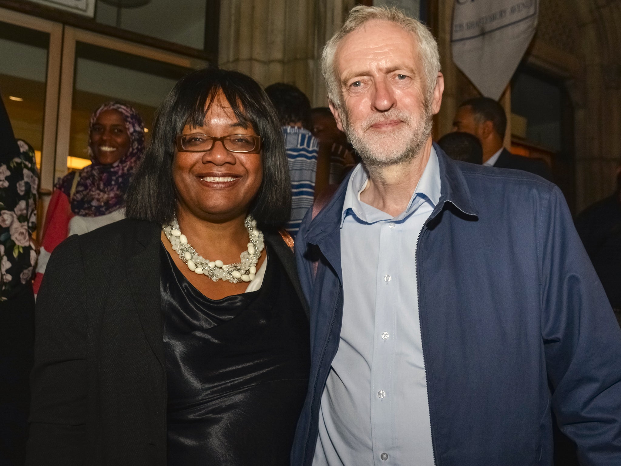 Diane Abbott has recalled her first meeting with Jeremy Corbyn in her new book