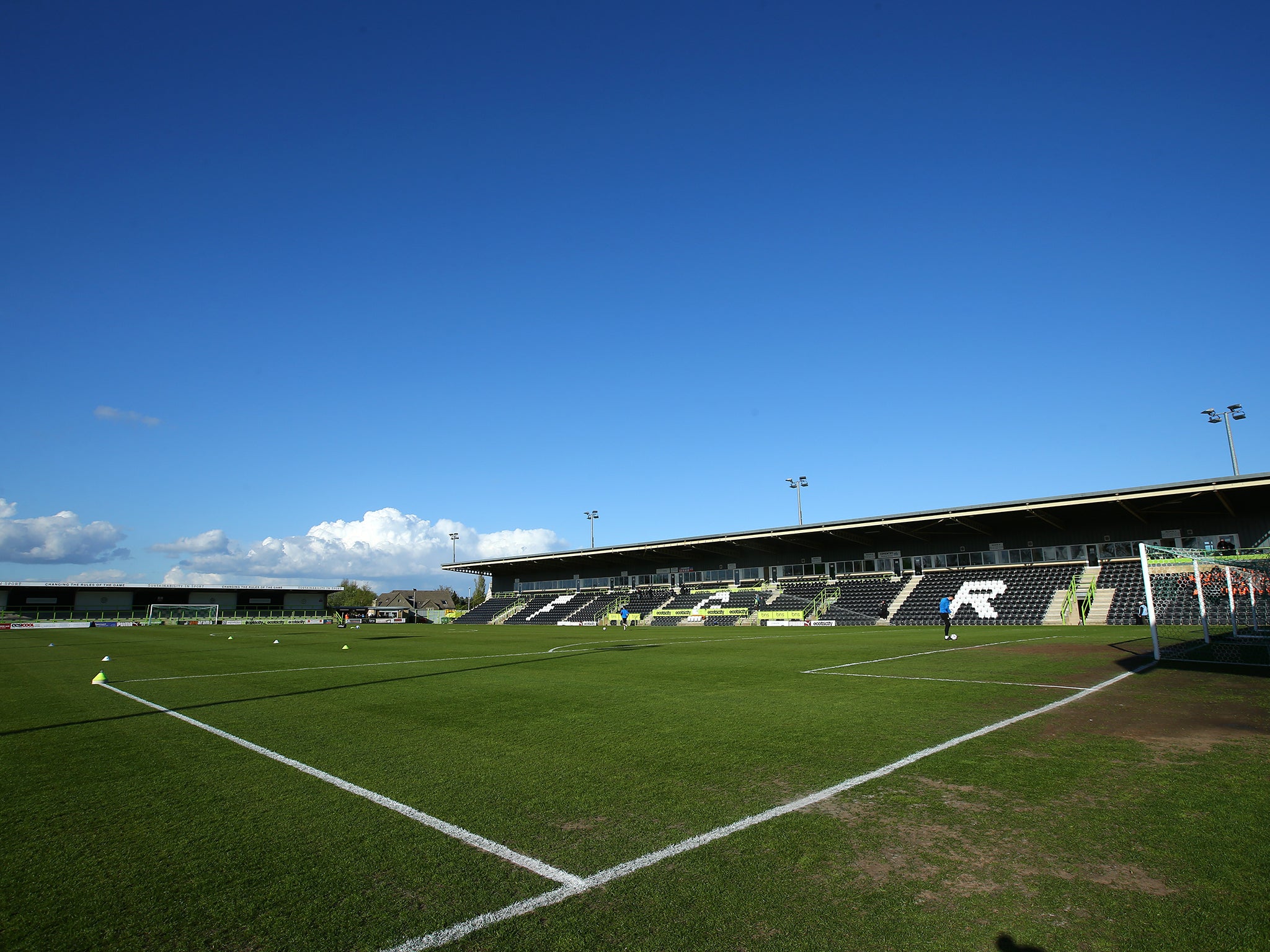 The New Lawn Stadium