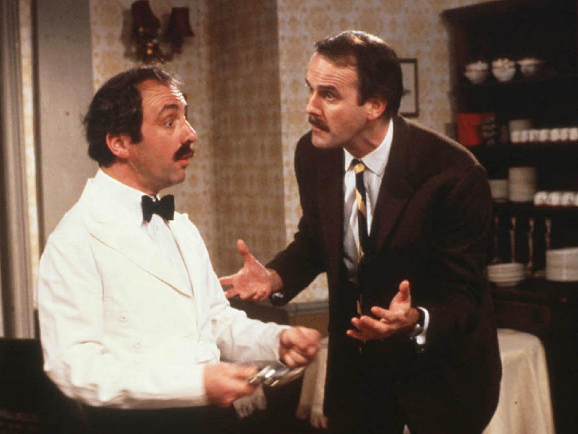 Manuel and Basil Fawlty