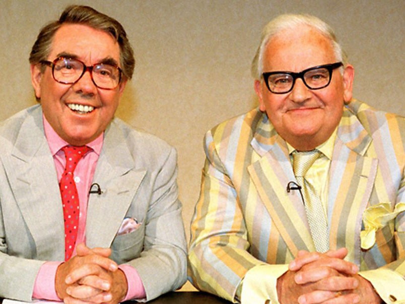 Ronnie Corbett and Ronnie Barker