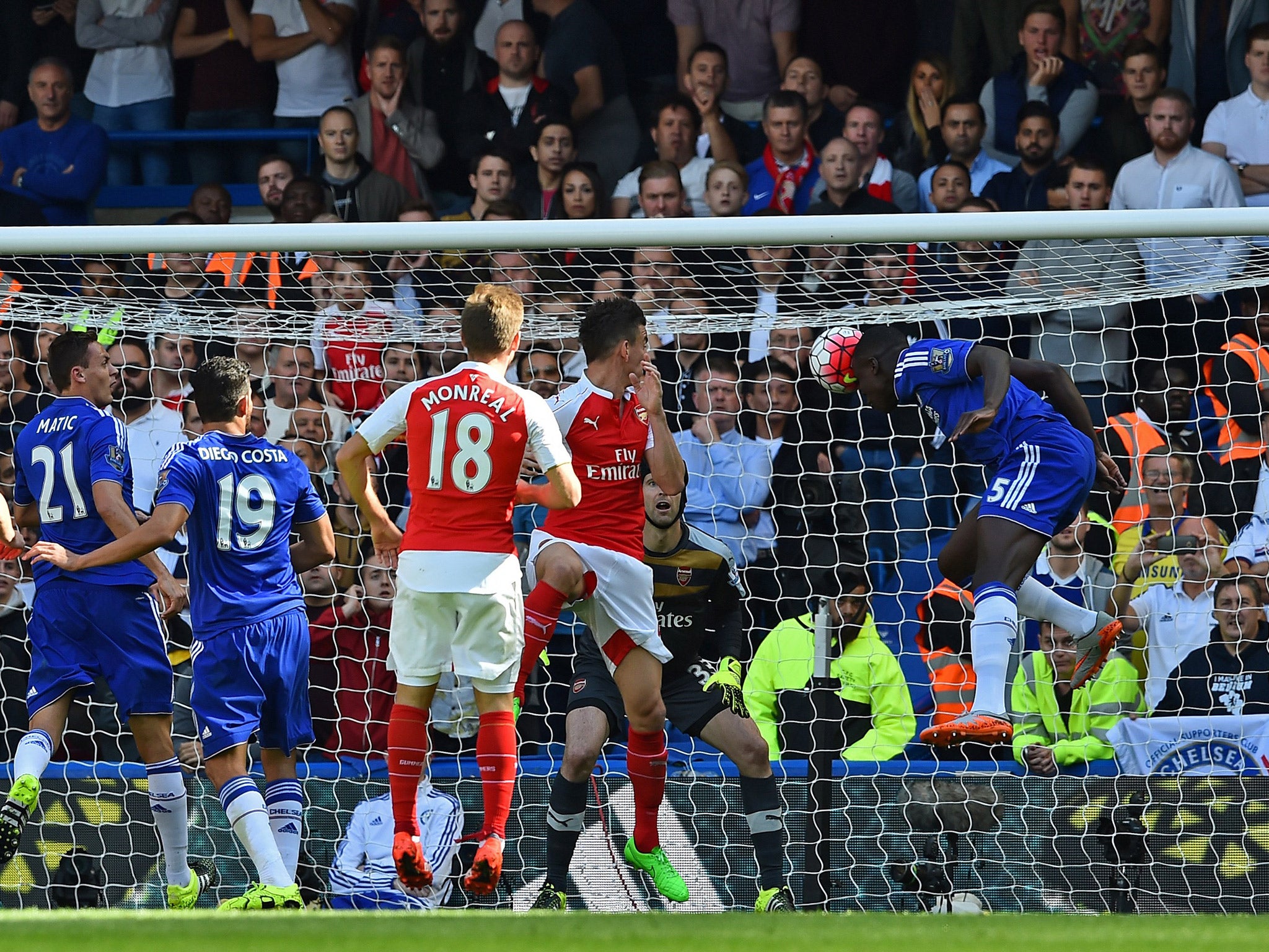 Kurt Zouma scores Chelsea's first