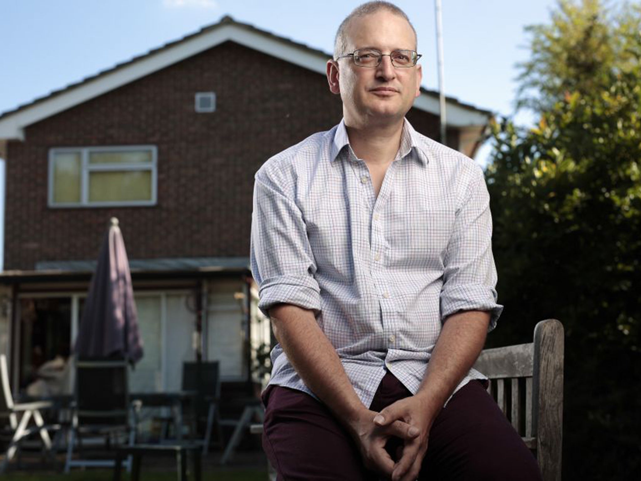 Ben Mottram in Bramley, Surrey, before the move to Wales