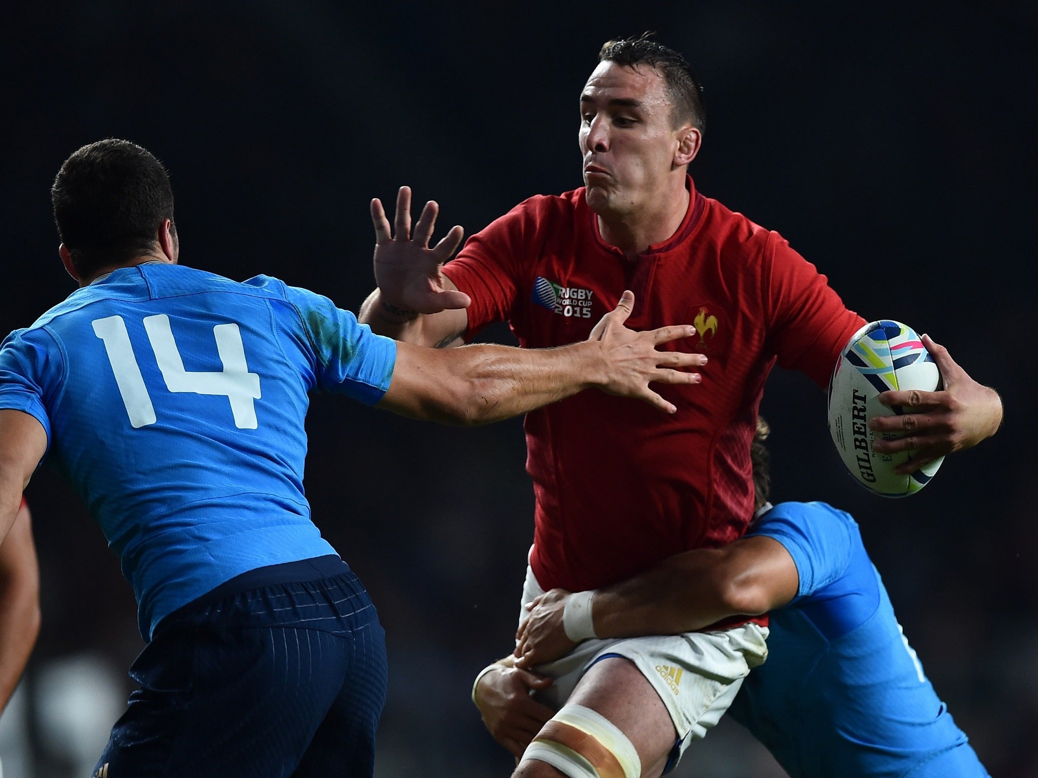 Louis Picamoles starred for France in the win over Italy