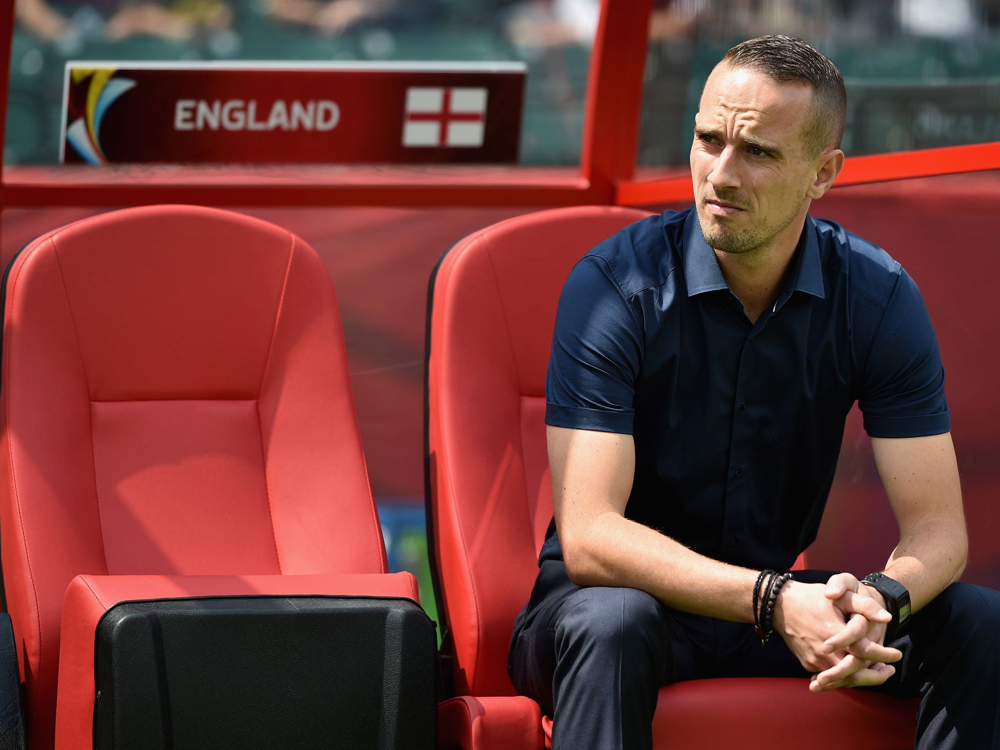 England manager Mark Sampson