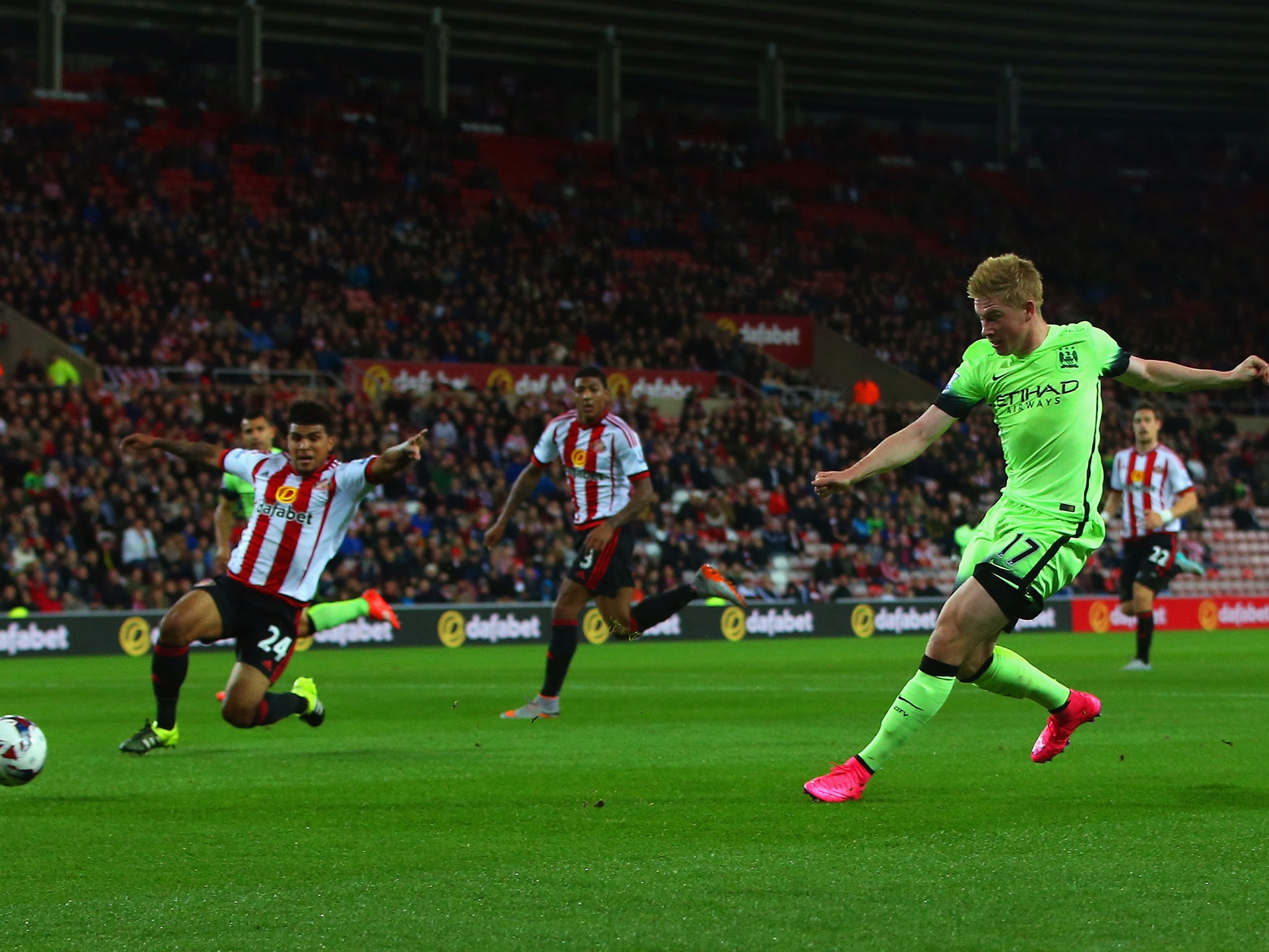 Kevin De Bruyne continued his impressive start for City