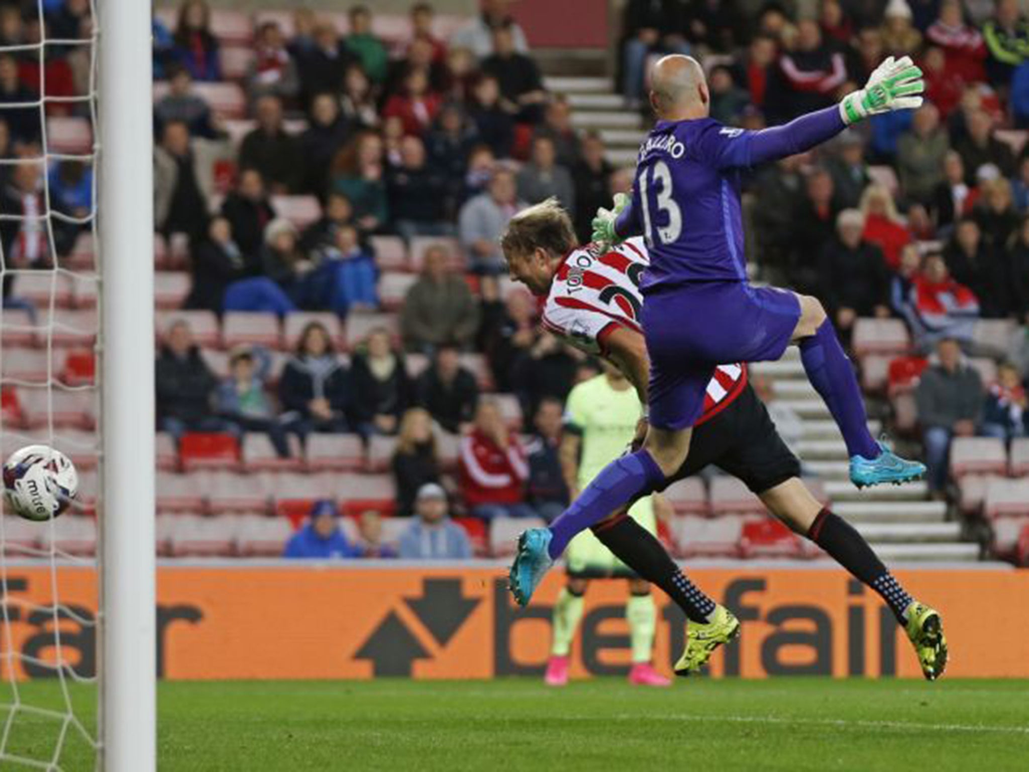 Ola Toivonen scored a late consolation