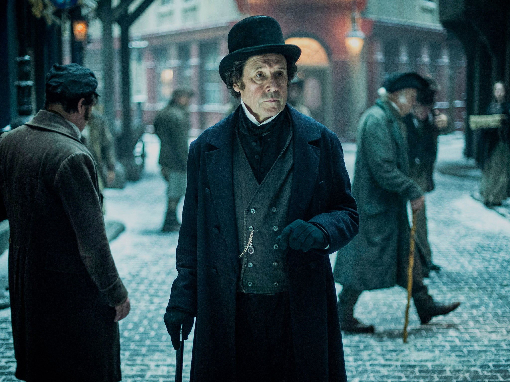 Stephen Rea as Inspector Bucket from Dickens' Bleak House