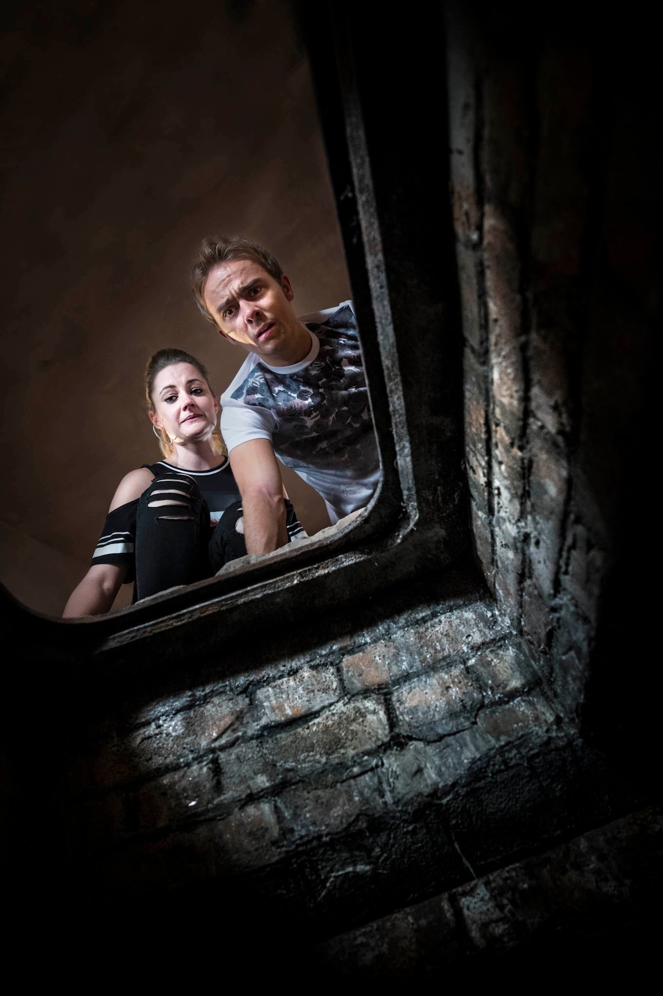 Kylie and David Platt hide Callum's body beneath the Cobbles