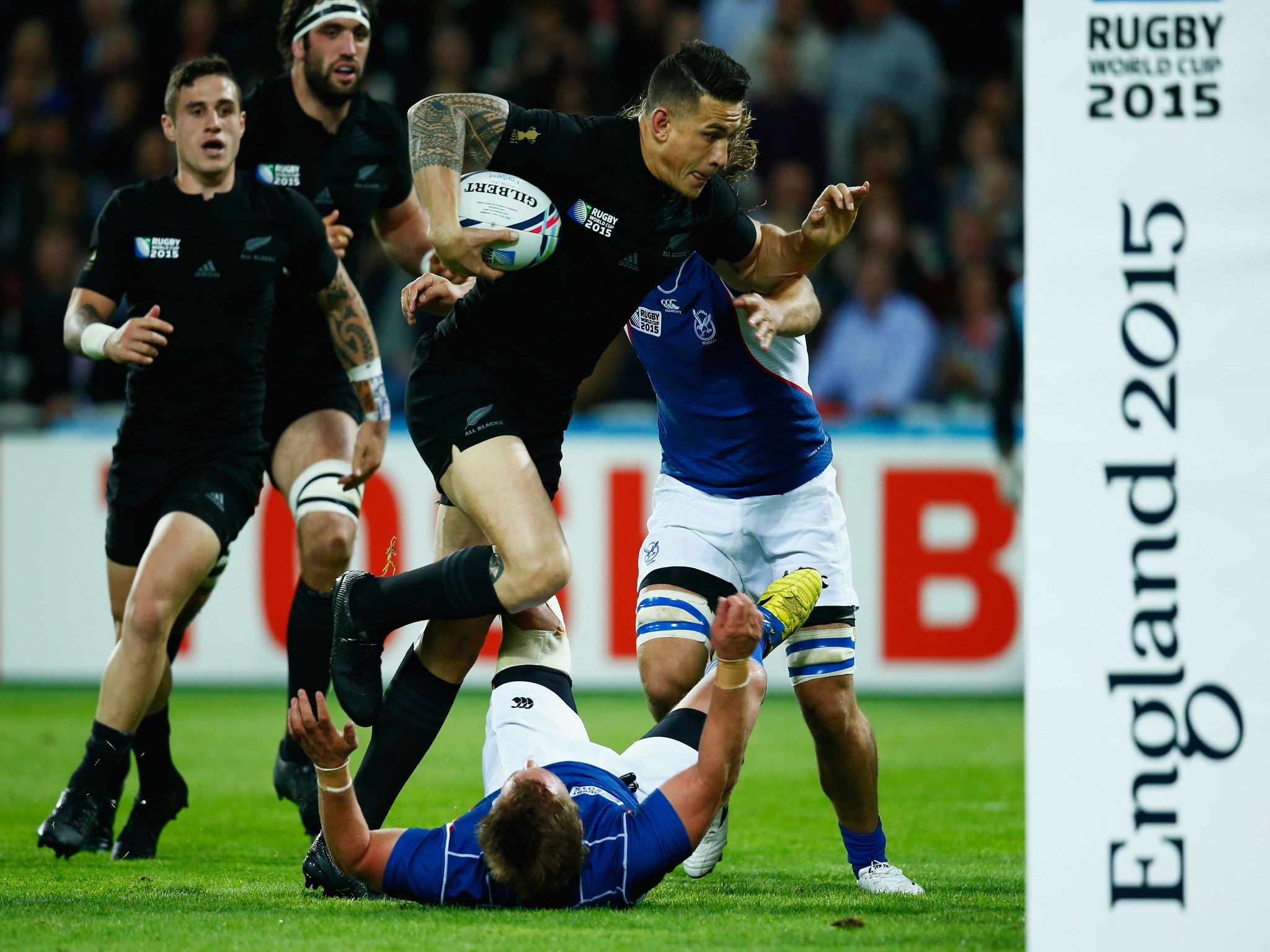 New Zealand centre Sonny Bill Williams